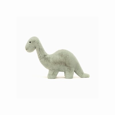 Jellycat Fossilly Brontosaurus Dinosaurs New Zealand | HQIKZ7138